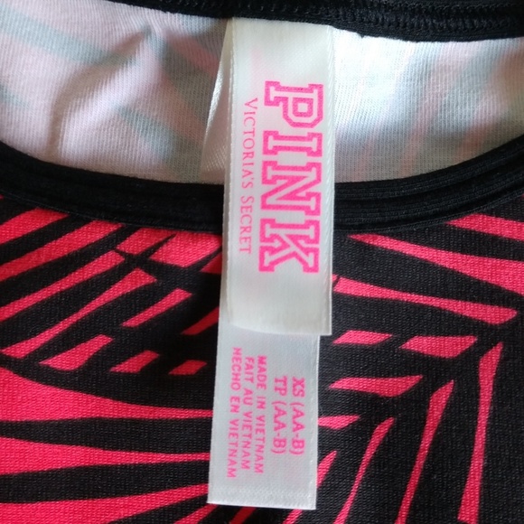 Size XS🌺PINK VICTORIA'S SECRET CROP TOP - Picture 5 of 5